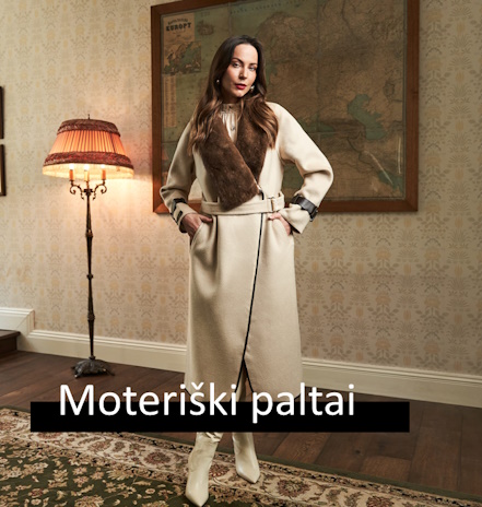 Moteriški paltai