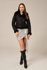 Shearling aviatoriaus striukė moterims